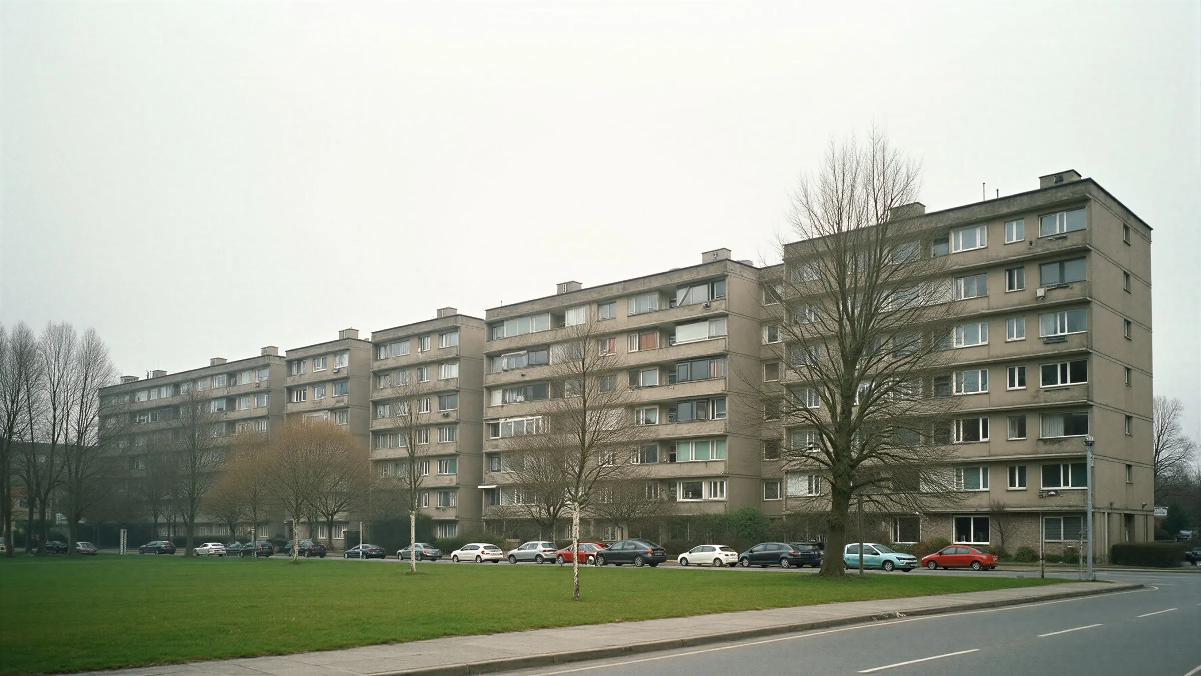 Strassenzug in Cottbus